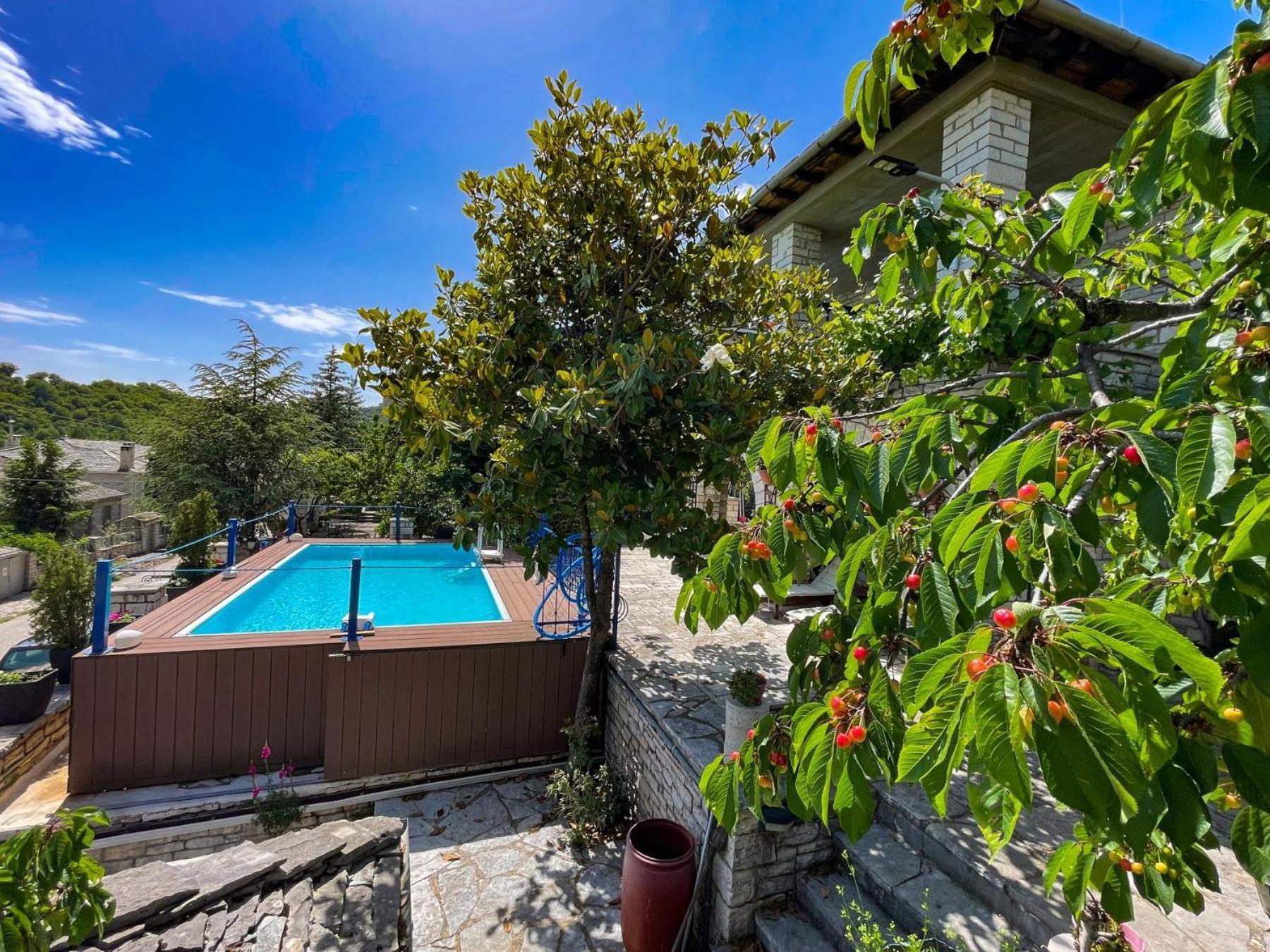 Ferienwohnung Archontiko Zarkada Monodendri Exterior foto